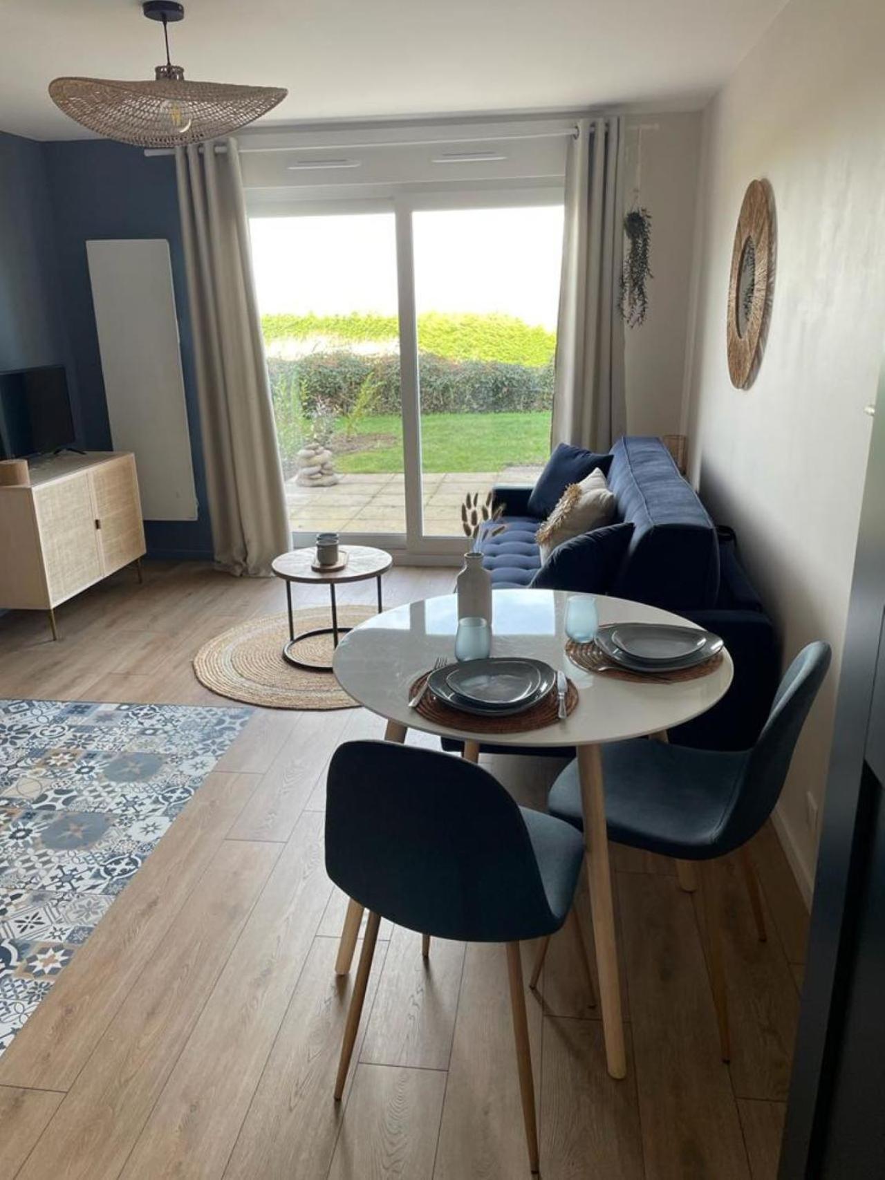 Bienvenue Au Studio L'Escale Bleue Avec Vue Mer Et Sur Le Cap Frehel 圣卡勒吉勒多 外观 照片