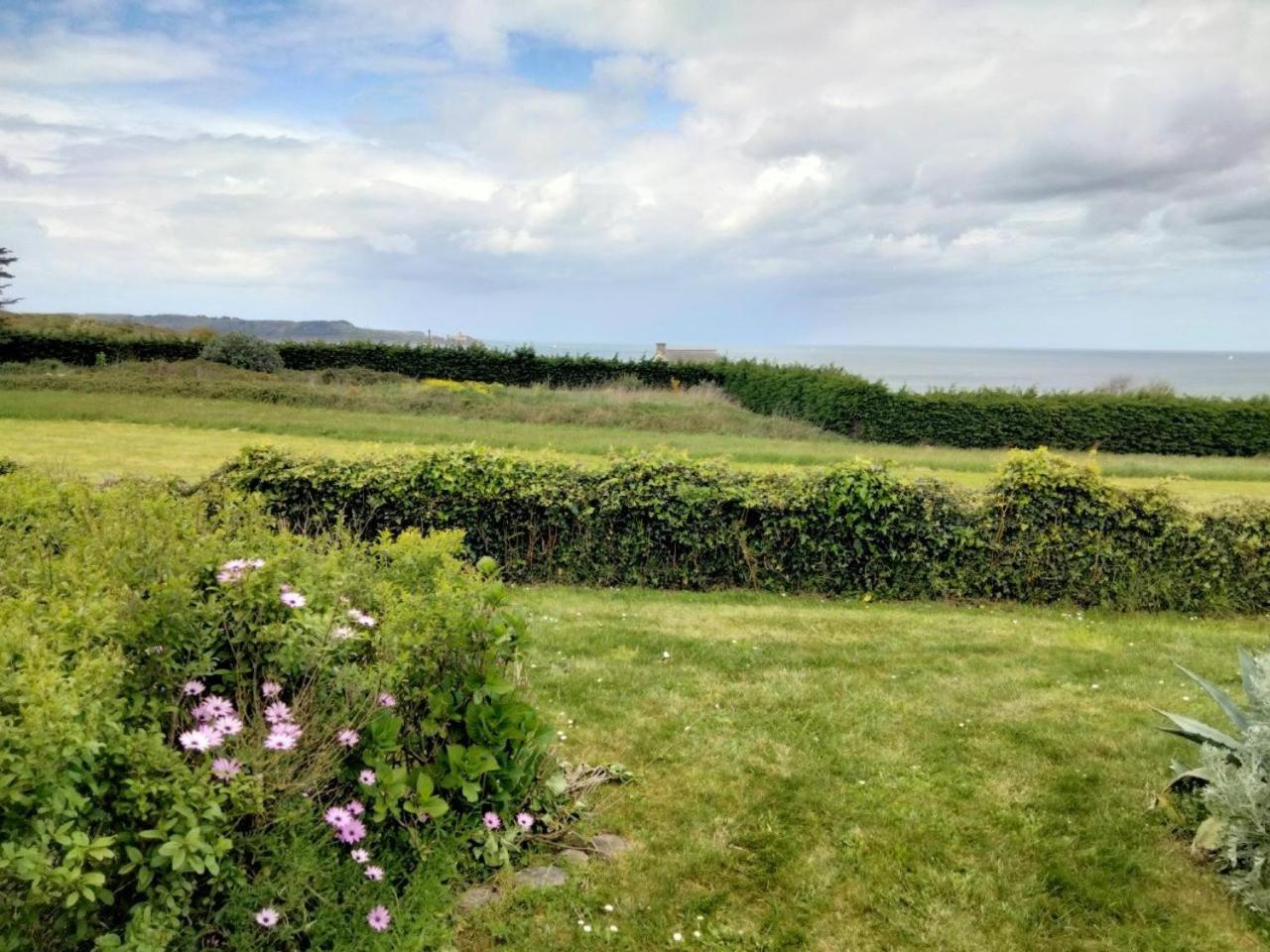 Bienvenue Au Studio L'Escale Bleue Avec Vue Mer Et Sur Le Cap Frehel 圣卡勒吉勒多 外观 照片