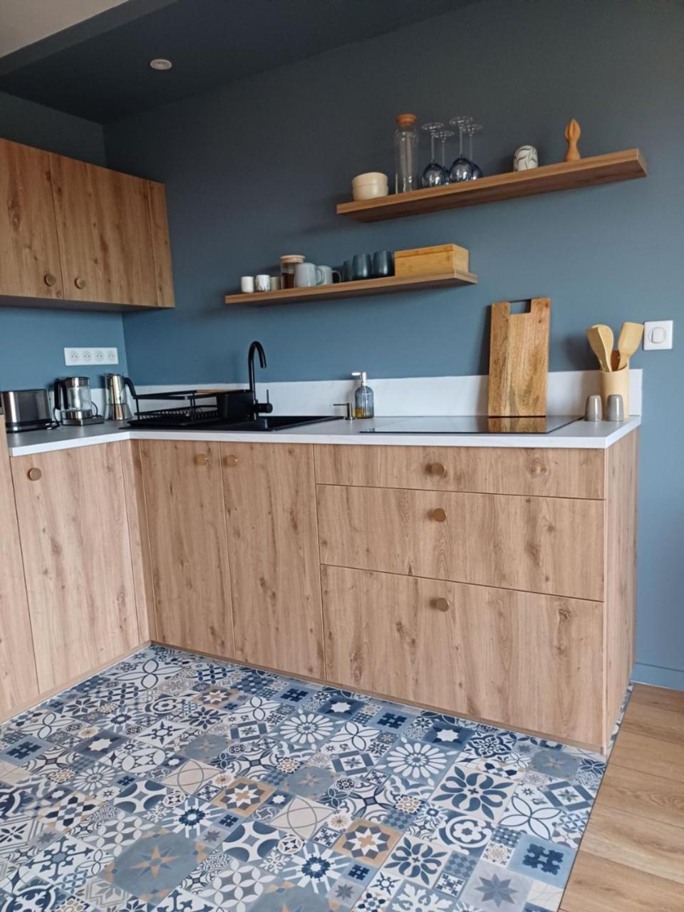 Bienvenue Au Studio L'Escale Bleue Avec Vue Mer Et Sur Le Cap Frehel 圣卡勒吉勒多 外观 照片